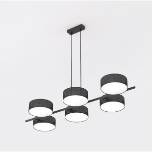 Lampa wisząca Drumz 100cm czarna Emibig | Sklep mebli