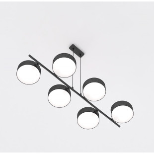 Lampa wisząca Drumz 100cm czarna Emibig | Sklep mebli
