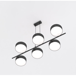 Lampa wisząca Drumz 100cm czarna Emibig | Sklep mebli