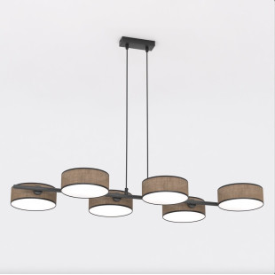 Lampa wisząca Drumz | Emibig - 6 punktów, 100cm