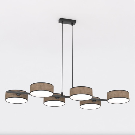 Lampa wisząca Drumz | Emibig - 6 punktów, 100cm