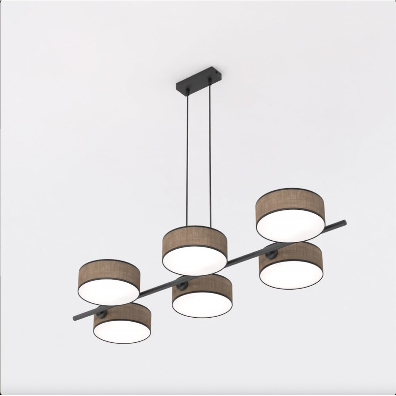 Lampa wisząca Drumz | Emibig - 6 punktów, 100cm
