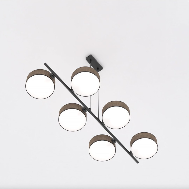 Lampa wisząca Drumz | Emibig - 6 punktów, 100cm
