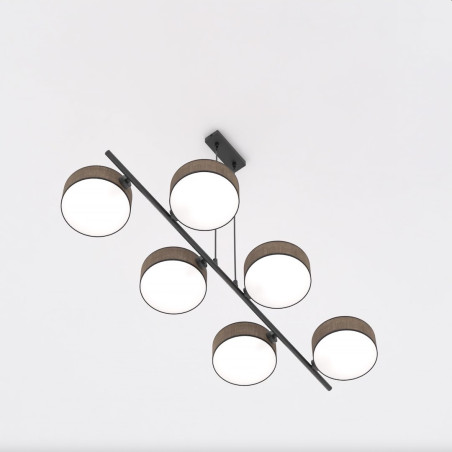 Lampa wisząca Drumz | Emibig - 6 punktów, 100cm