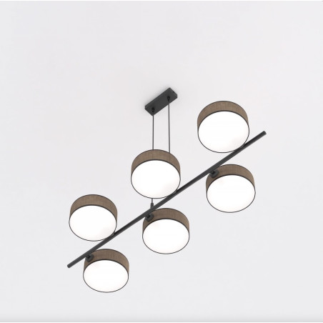 Lampa wisząca Drumz | Emibig - 6 punktów, 100cm