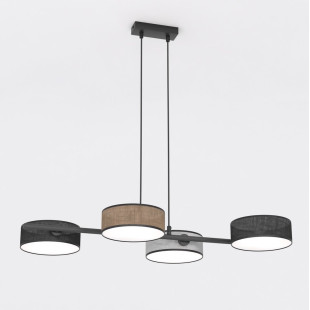 Lampa wisząca Drumz 80cm | Multikolor | Emibig