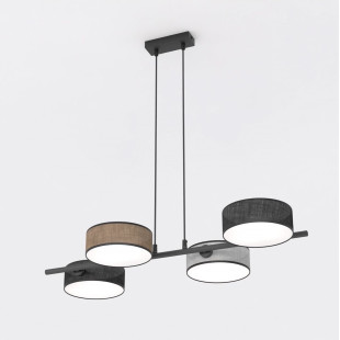 Lampa wisząca Drumz 80cm | Multikolor | Emibig
