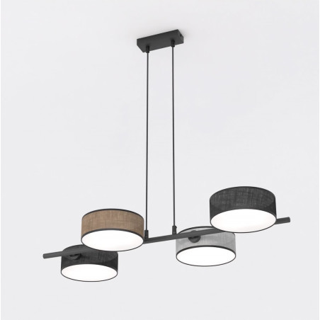 Lampa wisząca Drumz 80cm | Multikolor | Emibig