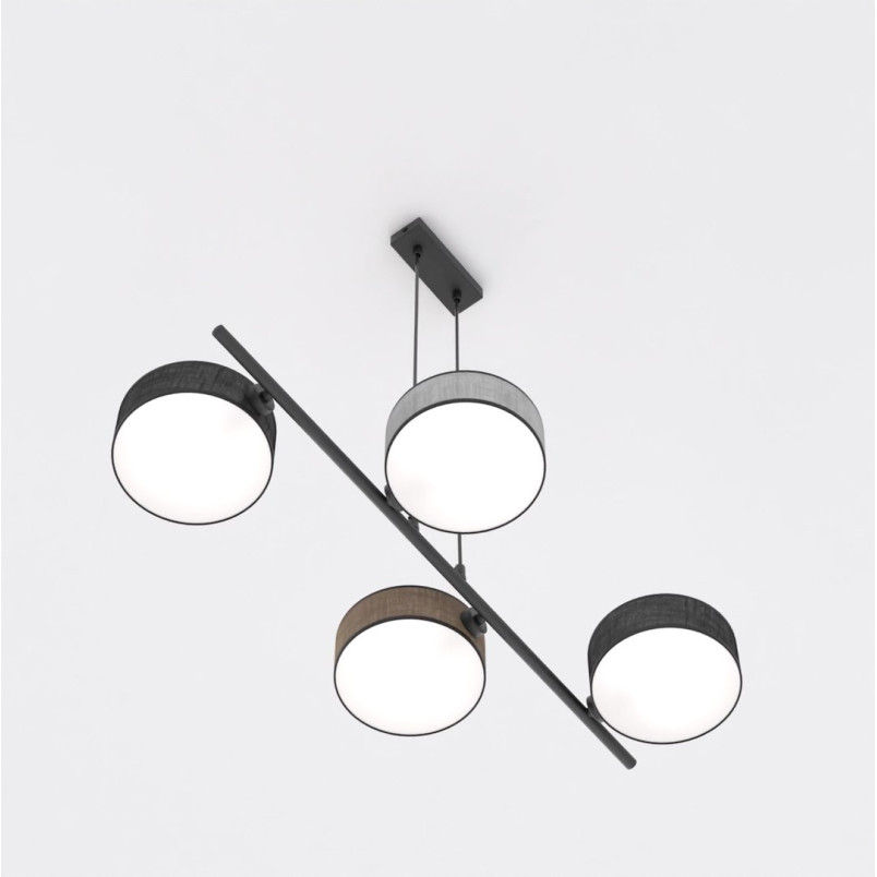 Lampa wisząca Drumz 80cm | Multikolor | Emibig