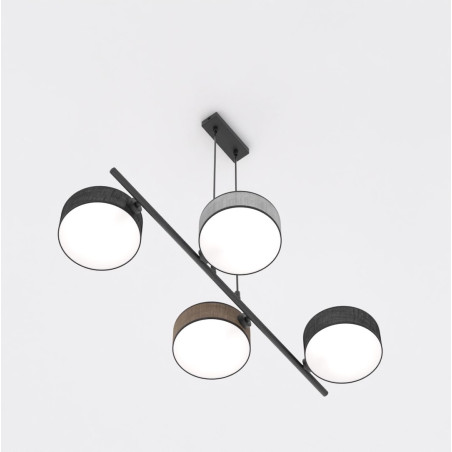 Lampa wisząca Drumz 80cm | Multikolor | Emibig