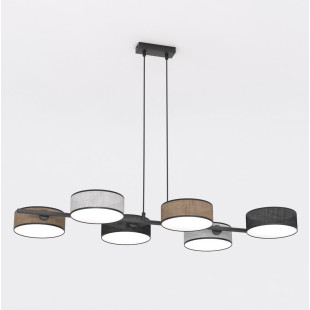 Lampa Drumz - 6 punktów, 100cm - Emibig | Multikolor