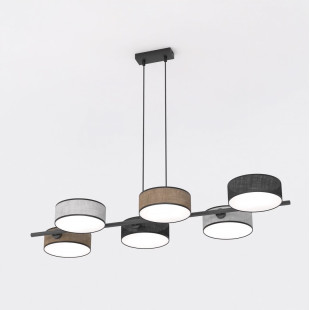 Lampa Drumz - 6 punktów, 100cm - Emibig | Multikolor