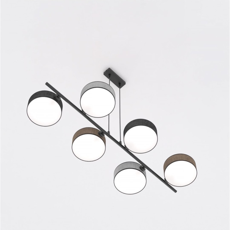 Lampa Drumz - 6 punktów, 100cm - Emibig | Multikolor