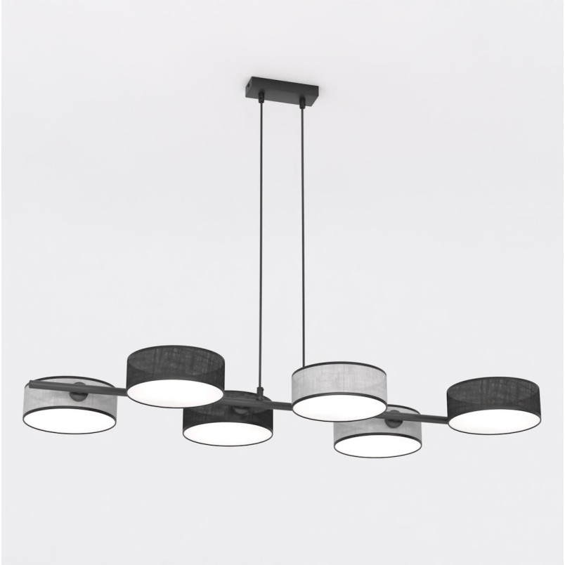 Lampa wisząca Drumz | 6 punktów, 100cm | Emibig