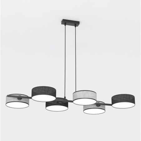Lampa wisząca Drumz | 6 punktów, 100cm | Emibig