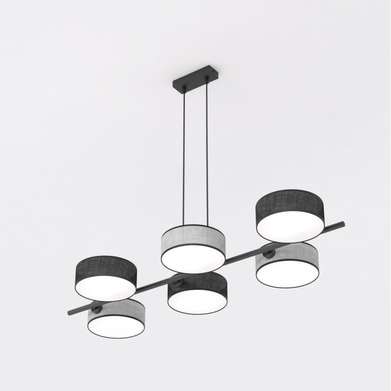 Lampa wisząca Drumz | 6 punktów, 100cm | Emibig