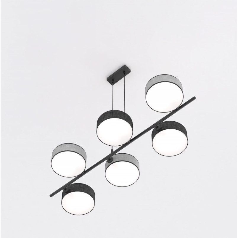 Lampa wisząca Drumz | 6 punktów, 100cm | Emibig