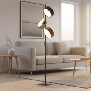 Lampa podłogowa Drumz | 3 punkty, 160cm | Emibig