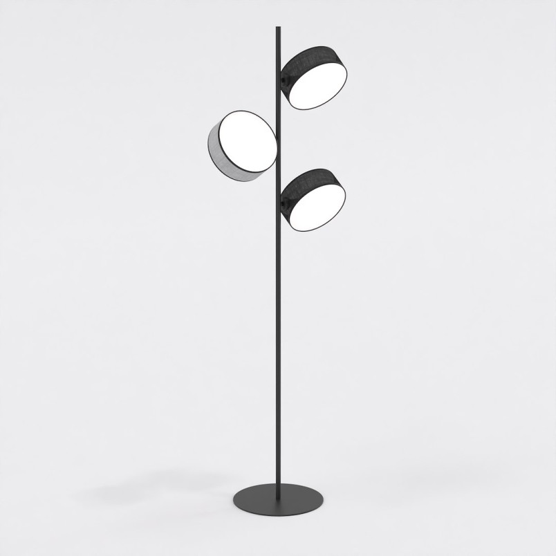 Lampa podłogowa Drumz | 3 punkty, 160cm | Emibig