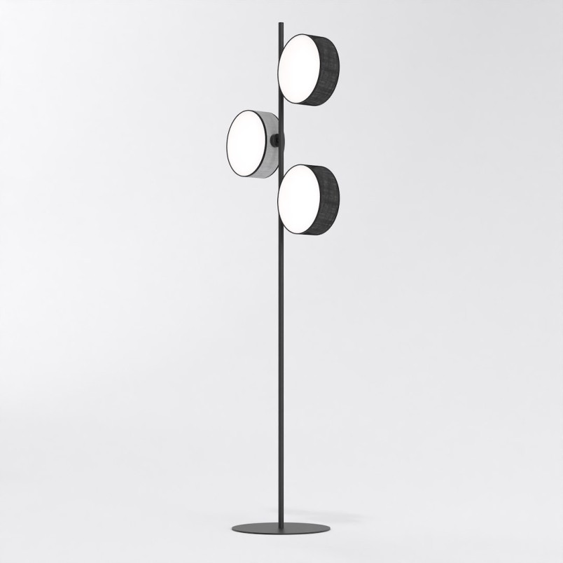 Lampa podłogowa Drumz | 3 punkty, 160cm | Emibig