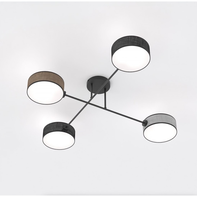 Lampa sufitowa Maga Emibig | 4 punkty, multikolor