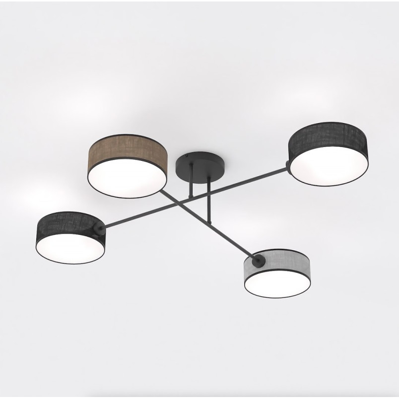 Lampa sufitowa Maga Emibig | 4 punkty, multikolor