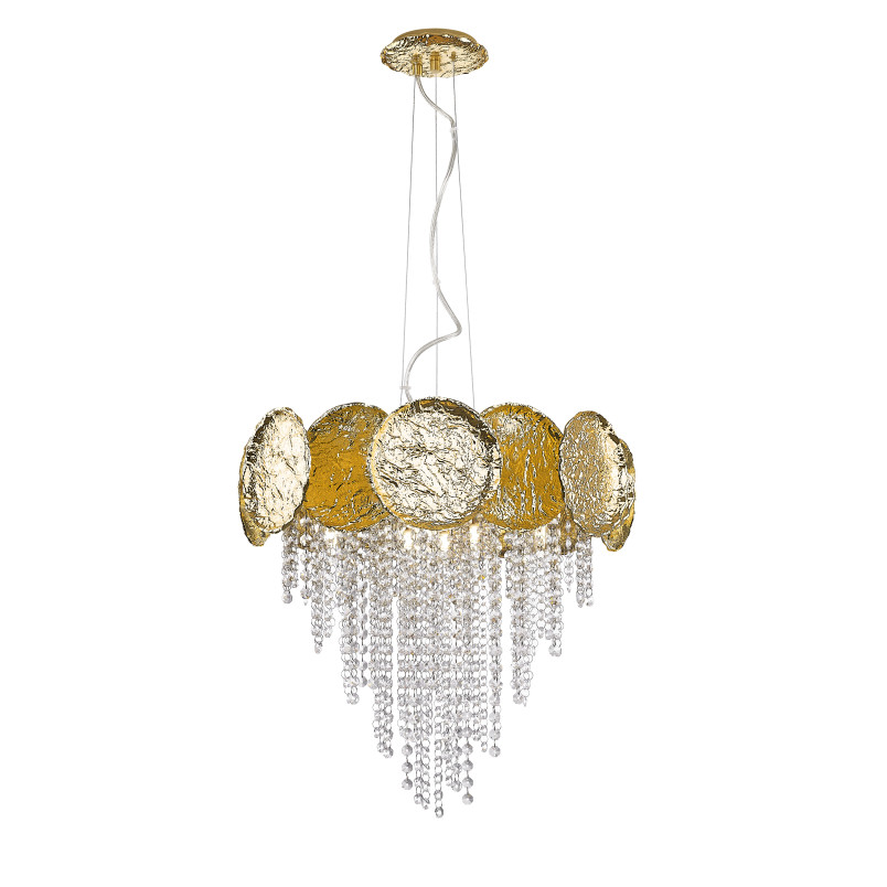 Lampa wisząca kryształowa Astra ZumaLine | 52cm | Styl glamour