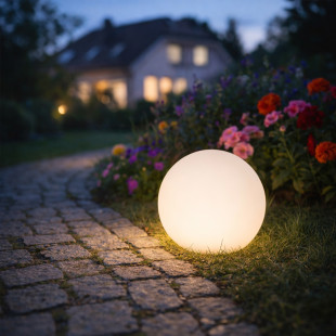 Lampa ogrodowa ZumaLine Ball 20cm - Dekoracyjna kula