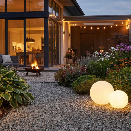 Lampa ogrodowa ZumaLine Ball 20cm - Dekoracyjna kula