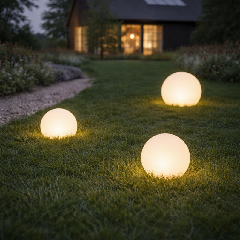 Lampa ogrodowa ZumaLine Ball 30cm - Dekoracyjna kula