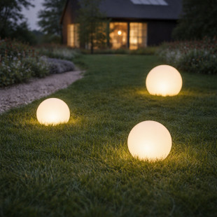 Lampa ogrodowa ZumaLine Ball - Dekoracyjna kula, 40cm