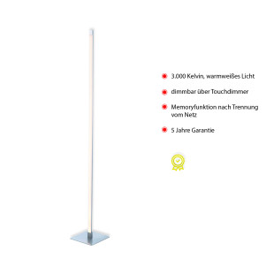 Lampa podłogowa LED Bella ZumaLine | Minimalistyczny design