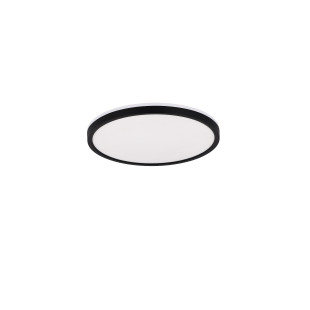 Plafon LED ZumaLine Bove: Regulacja barwy, 32cm, Czarny