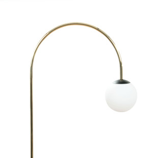 Lampa podłogowa Bow ZumaLine | Elegancki design, złoto i szkło