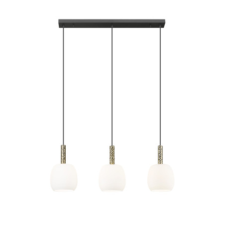 Lampa wisząca ZumaLine Calvo | Szkło, Glamour, 76cm