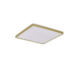 Plafon LED Colis ZumaLine: Złoty, 40x40cm, Regulacja Barwy