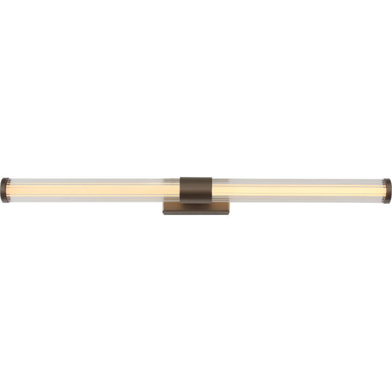 Kinkiet łazienkowy Eddie LED ZumaLine | Retro, 63cm, Srebrny