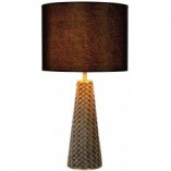 Lampa stołowa czarna Velvet | Lucide - Glamour i elegancja