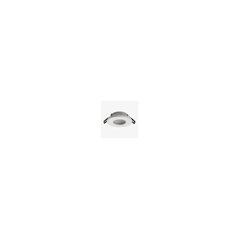 Downlight Finn ZumaLine: Biały, Okrągły, Podtynkowe Oczko
