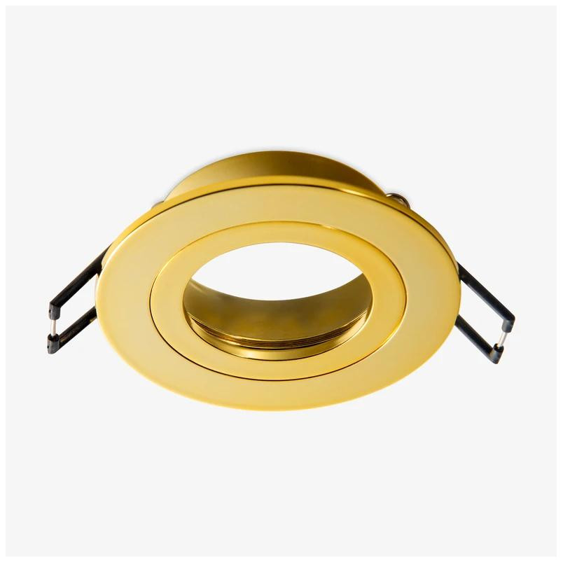 Downlight Finn ZumaLine - okrągły, złoty, 8cm | Oświetlenie