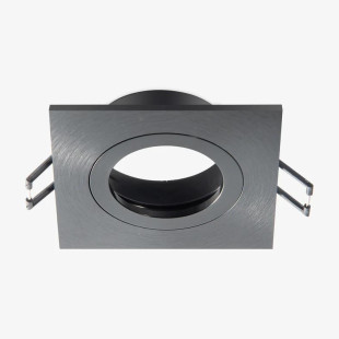 Downlight kwadratowy ZumaLine Finn | Oświetlenie czarne