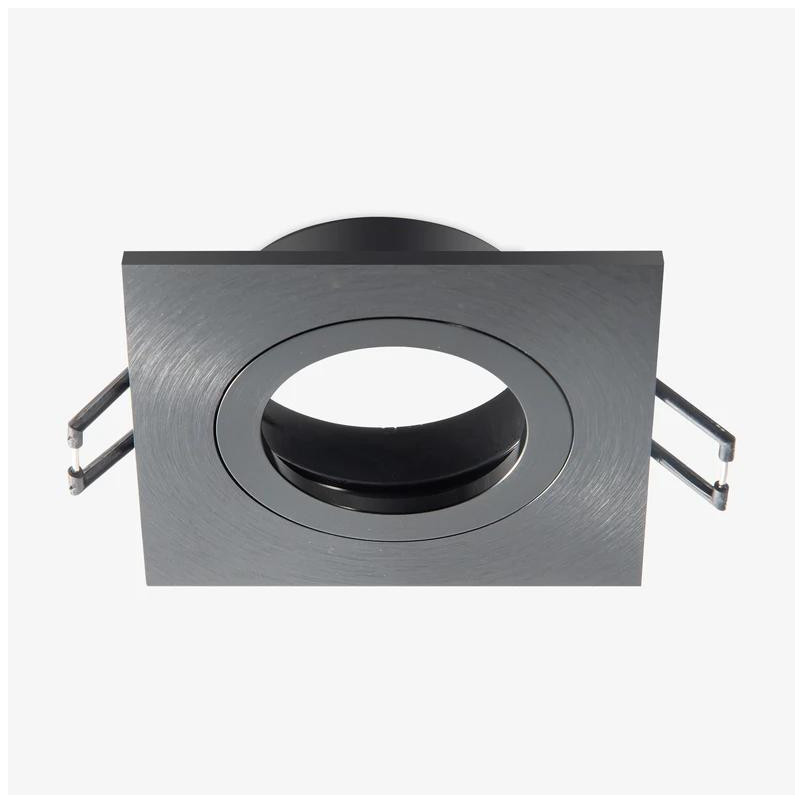 Downlight kwadratowy ZumaLine Finn | Oświetlenie czarne
