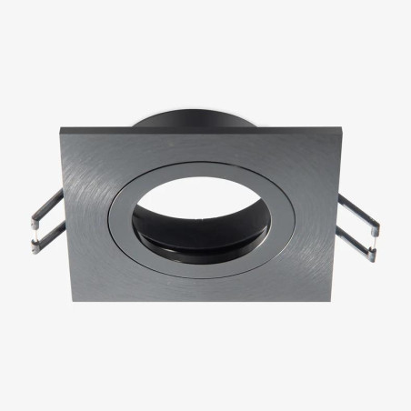 Downlight kwadratowy ZumaLine Finn | Oświetlenie czarne