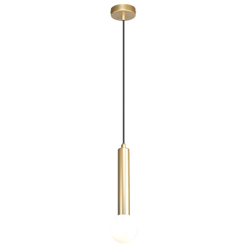 Złota lampa wisząca ZumaLine Freya - nowoczesny design