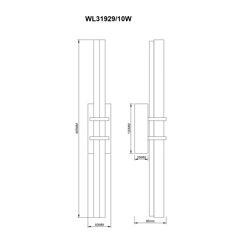Kinkiet Iggly LED ZumaLine - złoty, nowoczesny design