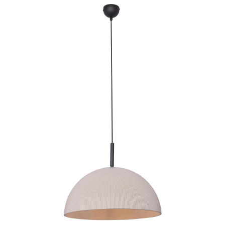 Lampa Isluna ZumaLine - Ryflowana półkula, beżowa