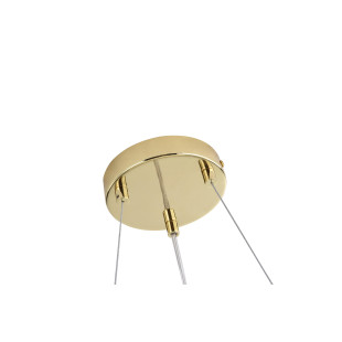 Lampa wisząca ZumaLine Leaf | Dekoracyjna ceramika, styl glamour