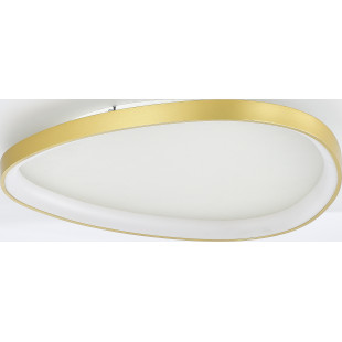 Plafon Liria LED ZumaLine: Złoty, Nowoczesny Design