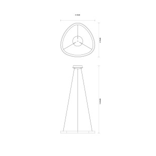 Lampa wisząca Liria LED ZumaLine | Nowoczesny design