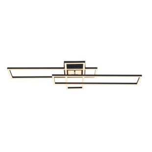 Plafon Lumenz 90cm czarny ZumaLine - Regulacja barwy światła